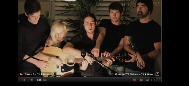 Geniale Version von "Somebody I that  used to know": Fünf Stimmen und eine Gitarre: WOTE (Walk off the Earth präsentieren eine sensationelle Cover-Version von "Somebody that I used to know"