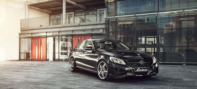 C wie chic: Lorinser veredelt  Mercedes C400 4MATIC: Mehr Design und mehr Leistung von Lorinser