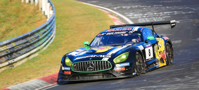 VLN Langstreckenmeisterschaft am Nürburgring, Lauf 8 : Drama in mehreren Akten mit glücklichem Ausgang für das HARIBO Racing Team - AMG!