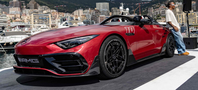 AMG folgt Formel 1 Star Hamilton nach Italien: Mercedes-AMG SL PureSpeed made bei Pininfarina?