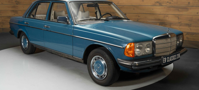 Sterne unter dem Hammer: "Der letzte echte Mercedes": 1976er Mercedes-Benz 200 von E&R Classics