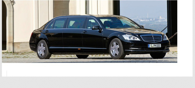 Kommt 2016: Mercedes S600 Maybach Pullman: Mit Mercedes Maybach und S600 Maybach Pullmann atttackieren die Stuttgarter Bentley und Rolls-Royce
