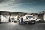 Neu: Mercedes-Benz Gebrauchtfahrzeuggarantie für Transporter: Mit gebrauchten Transportern von Mercedes-Benz sicher
unterwegs