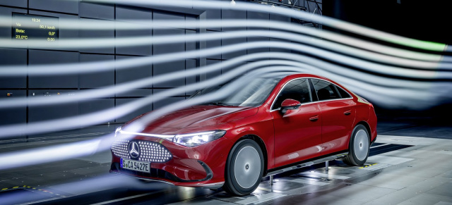 Aerodynamik bei Mercedes-Benz: Weniger Luftwiderstand, mehr Effizienz