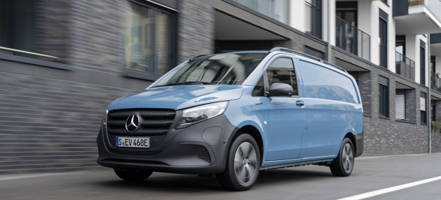 Mercedes eVito Kastenwagen jetzt mit 90 kWh Batterie erhältlich: Und weiter geht‘s