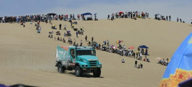 Dakar 2013: Der 2. Tag : Ellen Lohr berichtet für Mercedes-Fans.de direkt von der Dakar 2013: 2. Etappe Rundkurs Pisco - Pisco (6. Januar) 