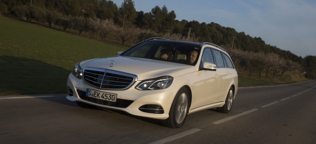 Erster Fahrbericht: die neue Mercedes E-Klasse: Mehr als eine Mopf: die neue Mercedes E-Klasse
