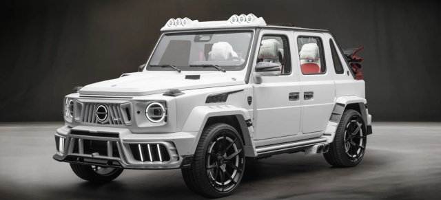 MANSORY Speranza: Luxus-4-Door-Cabrio auf G-Klasse-Basis: Vier Plätze an der Sonne und 820 PS