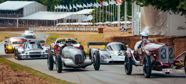Goodwood 2024: Best of Mercedes-Motorsport-Sounds: Multi-Ohrgasmus-Video: Mercedes lässt es krachen