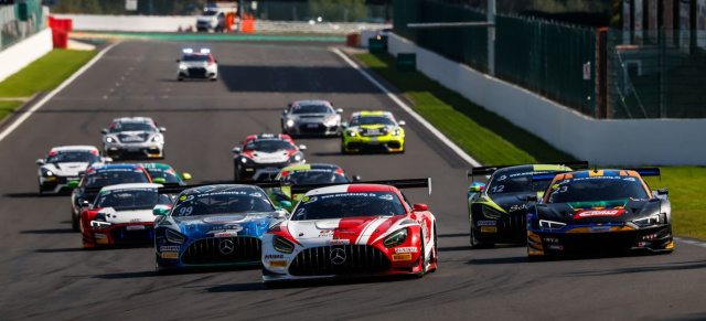 Alles auf Sieg: Das Mercedes-AMG GT3-Aufgebot bei den 24h von Spa-Francorchamps