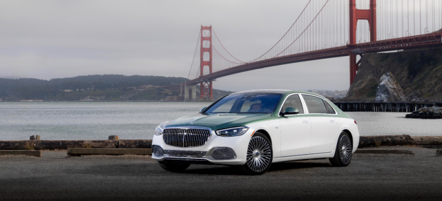 Auf 25 Einheiten limitiertes Sondermodell: Nur für die USA: Mercedes-Maybach S 680 Edition Emerald Isle