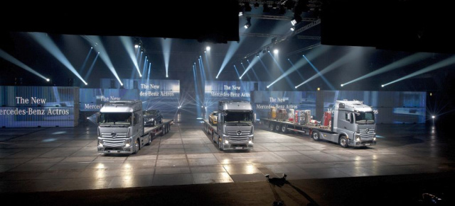 Der neue Mercedes-Benz Actros: Silberpfeil im XXXL-Format: Begeisternde Weltpremiere des Mercedes-Benz Actros in Brüssel  ein Augenzeugenbericht!

