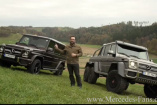 Kopf an Kopf: Vergleich von Mercedes G63 AMG mit G63 AMG 6x6 (Video): Die unterschiedlichen Brüder im Test von Motor Trend
