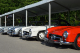 Oldtimer Grand Prix 2016 und Schloss Dyck: Mercedes 300 SL Spezialist HK-ENGINEERING ist vor Ort