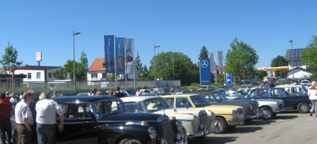 30. MBIG- Jahrestreffen, 3.-6.Juni: Über 300 Mercedes Oldtimer kamen nach München- die besten Bilder!
