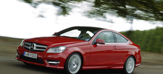Das neue Mercedes C-Klasse Coupé : Vorstellung der neuen Karosserieform für die Mercedes C-Klasse - Preise werden auf dem Genfer Salon bekannt gegeben
