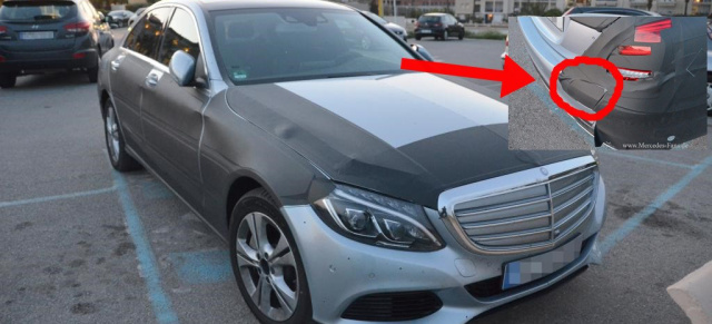 Erlkönig erwischt: Mercedes C-Klasse Plug-In-Hybrid: Erste Bilder von dem kommenden,  besonders effizienten C-Klasse Modell
