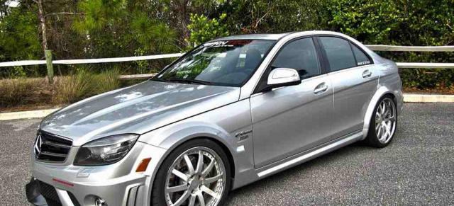 Renntech E-Klasse Tuning: AMG C63 mit Wide-Body-Kit und 605 PS von Renntech
