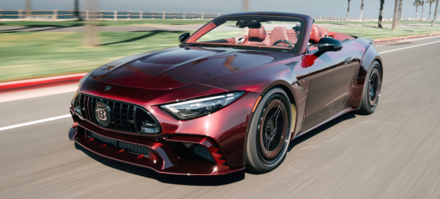 Offenes Hybrid-Supercar der Spitzenklasse: BRABUS präsentiert den ROCKET GTC DEEP RED