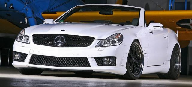 SL Facelift in Eigenregie : Mercedes Tuning: Aus alt mach neu! 2005er SL65 AMG im neuen Look
