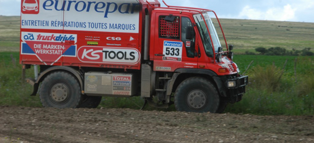 Rally Dakar 2010, 3. Jan - Im Bivak in Cordoba - Ellen Lohr live reports : Bis zum 17. Januar berichten Ellen Lohr und Jörg Sand direkt von der Dakar 2010. Sie begleiten die Teilnehmer über fast 9.000 Kilometer mit ihren Mercedes R-Klasse Modellen