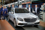 Mercedes-Benz E-Klasse T-Modell S213: Made in Sindelfingen: Produktionsstart des neuen E-Klasse Kombis im MB Werk Sindelfingen