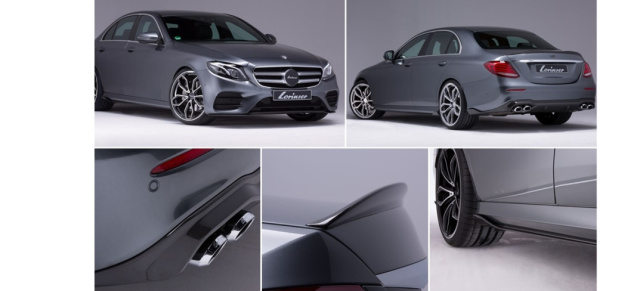 Essen Motor Show 2016: Weltpremiere von Lorinser: Debüt auf der Essen Motor Show: Lorinser präsentiert Performanceprogramm für die neue Mercedes-Benz E-Klasse