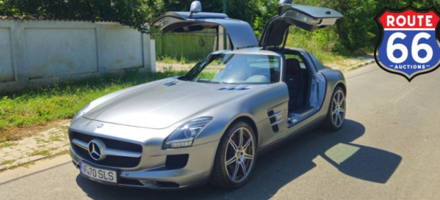 Sechs schicke Mercedes-Benz-Modelle bei Route 66 Auctions: Sterne unterm Hammer: Oldtimer-Chic und AMG-Power mit Stern