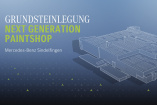 Mercedes investiert hohe dreistelligen Millionenbetrag in Standort Sindelfingen: Grundsteinlegung „Next Generation Paintshop“