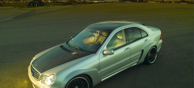 Mercedes C-Klasse im DTM-Look: California Dreams: Ein C32 im DTM-Look ist der Star der kalifornische Euro-Szene