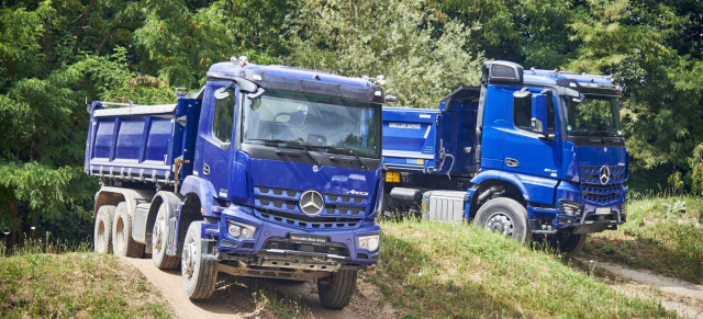 Mercedes-Benz Trucks: Baupower auf jedem Terrain