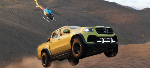 Mercedes-Benz X-Klasse : Spielend X-Klasse erfahren: Offroad-Mission für den Mercedes-Benz Pickup im kommenden Videospiel „The Crew 2"