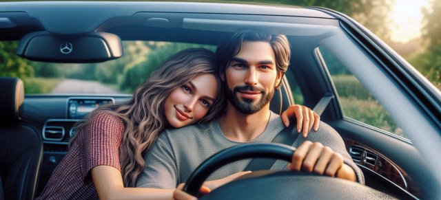 Wenn Liebe durch den Wagen geht: Männer fahren beim Date lieber selbst - Frauen lassen sich chauffieren