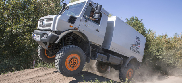 SCHÖNE STERNE 2015: Sondermodell: 1200 Nm starker Unimog kommt zum Mercedes-Treffen am 10./11.Oktober