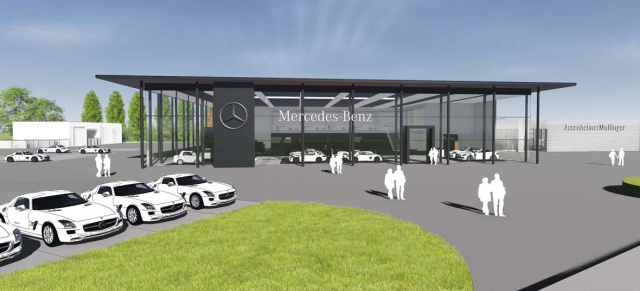 Neues Mercedes-Benz Autohaus in Sinsheim-Rohrbach: AssenheimerMulfinger Rhein-Neckar baut für die Zukunft