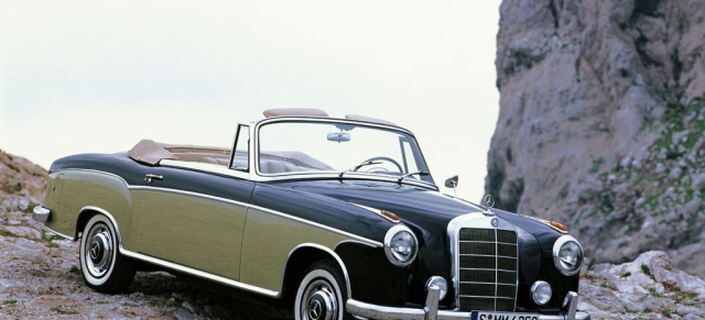 Mercedes-Benz Classic: Neue Veranstaltungsreihe "Mercedes-Benz & Friends": Bei der Dreiländerfahrt am Bodensee (23.-26.9.) kommen Sternfahrer und Gipfelstürmer auf ihre Kosten
