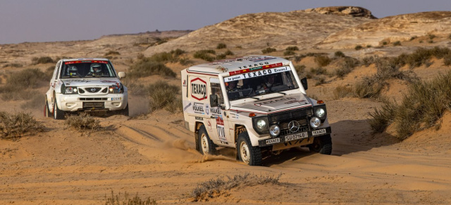 Dakar Rally: mit der Mercedes G-Klasse bei der Dakar Rally 2025: Mit dem Gelände-Oldie bei der Wüstenrallye Teil 1: Gutes von G-Stern