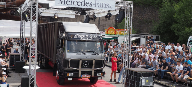 Vom Viehtransporter bis zur Zugmaschine: Schwere Sterne – klassische Mercedes-Nutzfahrzeuge beim Mercedes-Festival in Hattingen