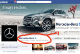 Mercedes-Benz: Elf Millionen Facebook Fans: Kunstwerk  als Dankeschön  
