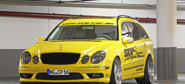 Mach mir den AMG  - Mercedes T-Modell-Tuning: W211 von Schulz Car Professional