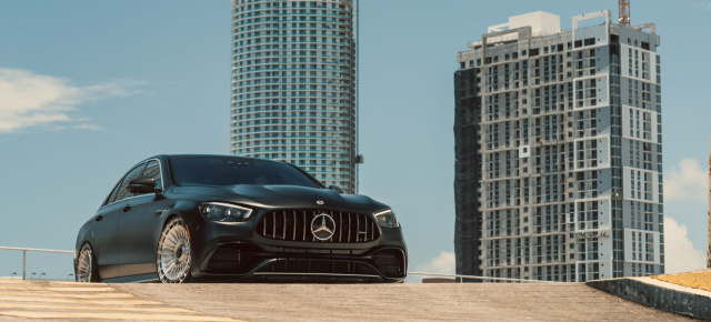 Mercedes-AMG E63-Veredelung: Toller auf 21-Zoller: E63 W213 Facelift auf Vossen-Wheels