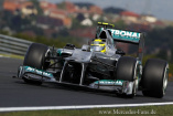 Formel 1 - GP Ungarn: Hamilton siegt im McLaren Mercedes : Rosberg Zehnter, Schumacher ausgeschieden
