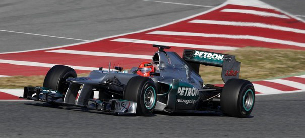 Formel 1: W03 Test  - Bilanz: Abschluss der Testfahrten mit dem neuen Mercedes-Benz Silberpfeil
 