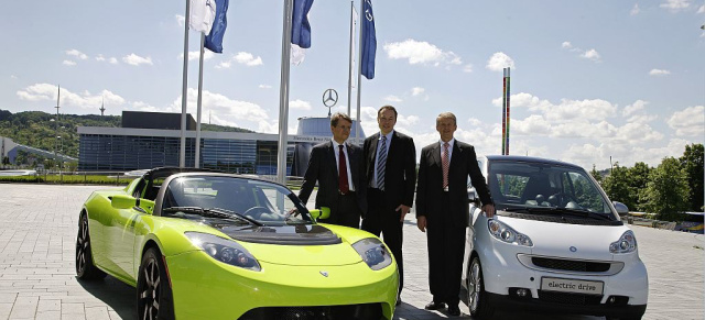Daimler beteiligt sich an Tesla: 