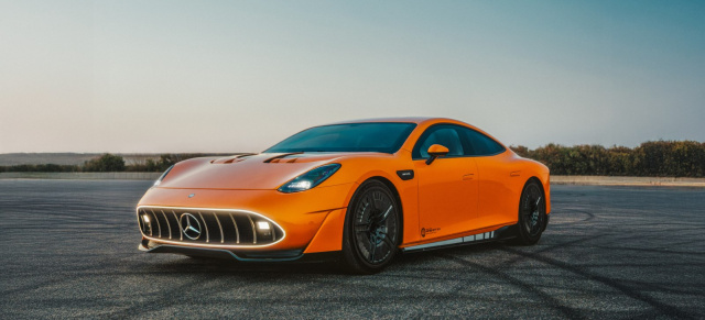 Technik: erste Fahrt im Concept Mercedes AMG GT XX: Highspeed mit Meerblick