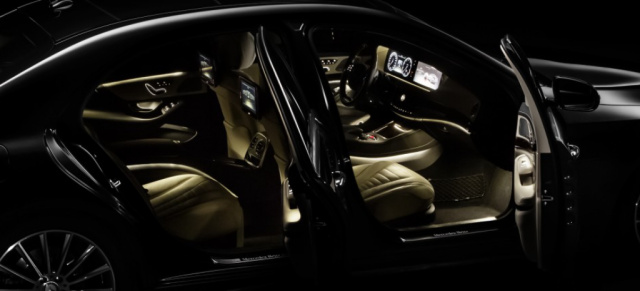 Die neue S-Klasse: Luxus und Komfort (W222): Nicht nur sicher sondern auch luxuriöus und komfortabel... die S-Klasse als Maß der Dinge