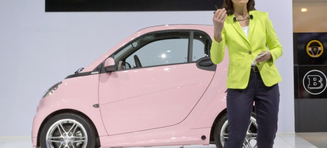 Neues von smart - Mercedes-Fans.de in Böblingen: Über die Zukunft der Marke und die kommenden Modelle mit der smart-Chefin Frau Dr. Annette Winkler
