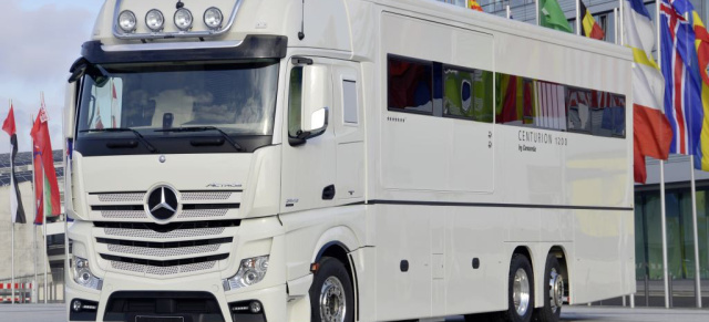 12.-20. Januar: Mercedes-Benz auf der CMT 2013: Urlaub unter einem guten Stern