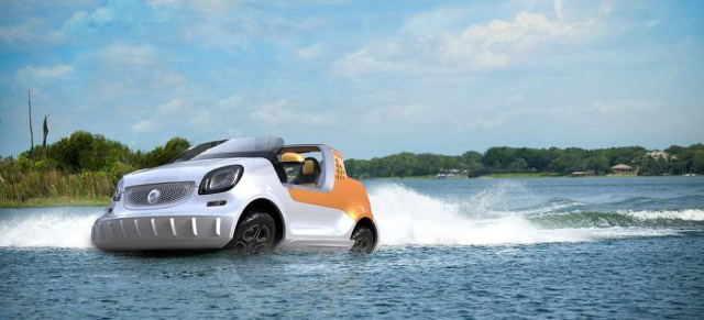 Aprilscherz von smart: Ahoi! Macht smart wirklich die Welle mit dem smart forsea?