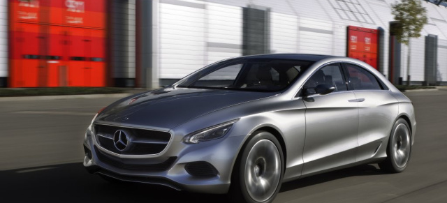 Einsteigen in die Mercedes Zukunft:  F800 Style : Mercedes-Fans.de fuhr mit dem aktuellen Mercedes Forschungsfahrzeug
